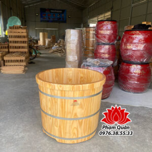 Bán bồn tắm gỗ thông