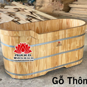 Bán bồn tắm gỗ thông nhập khẩu