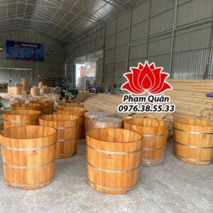 Xưởng sx thùng gỗ Phạm Quân, nhận đặt kích thước theo yêu cầu
