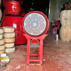 Bán trống đình làng gỗ lõi mít