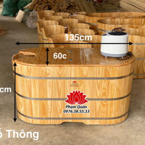 Bán bồn tắm gỗ xông hơi gỗ thông